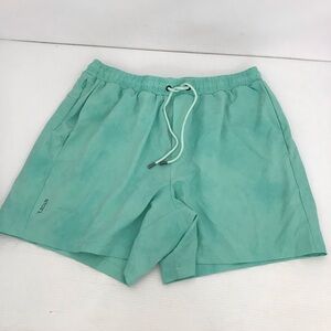 Stori Teal Drawstring Shorts Size L